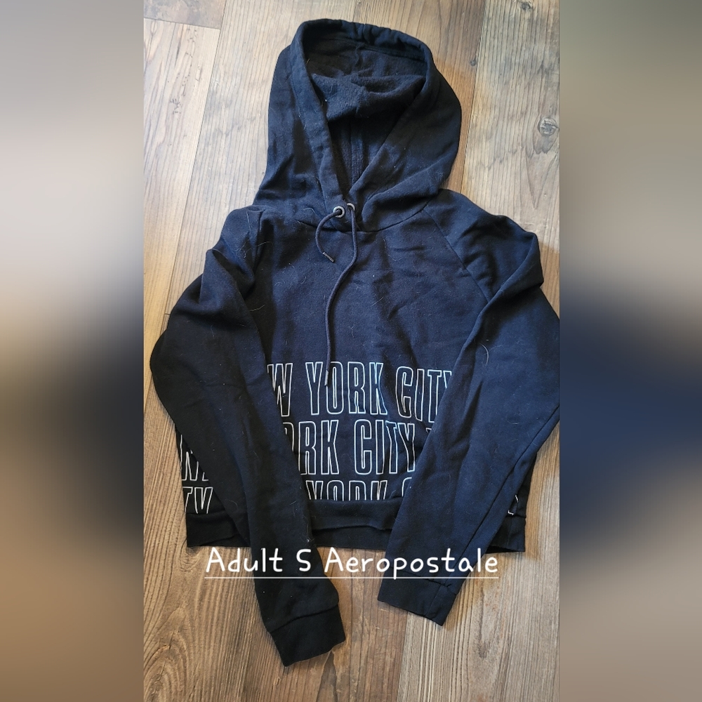 Aeropostale New York cropped hoodie